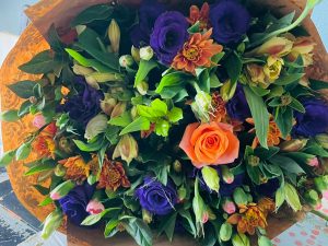 Midnight Botanical Fresh Flower Arrangement
