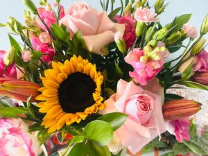 Etherial Blush Fresh Flower Arrangement