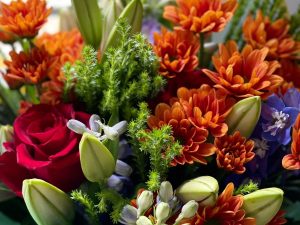 Citrus Burst Fresh Flower Arrangement