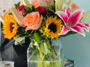 Lilly Bloom Fresh Flower Arrangement