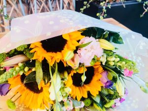 Sunshine Glow Fresh Flower Arrangement