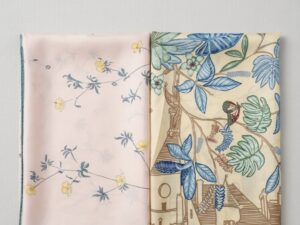 THE MINIMALIST FLORA AND THE BOTANICAL HAVEN SCARFS