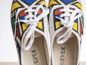 AFRICAN BEADED TAKKIES