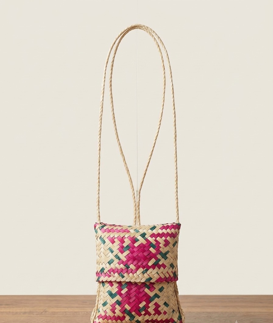 Handmade Woven Crossbody Bag