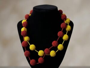 AVALAYA BEADED BOBBLE NECKLACES