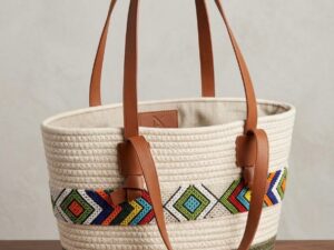 The Heritage Beaded Rope Tote Bag