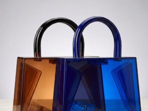 Acrylic Cuboid Box Clutch Bag's